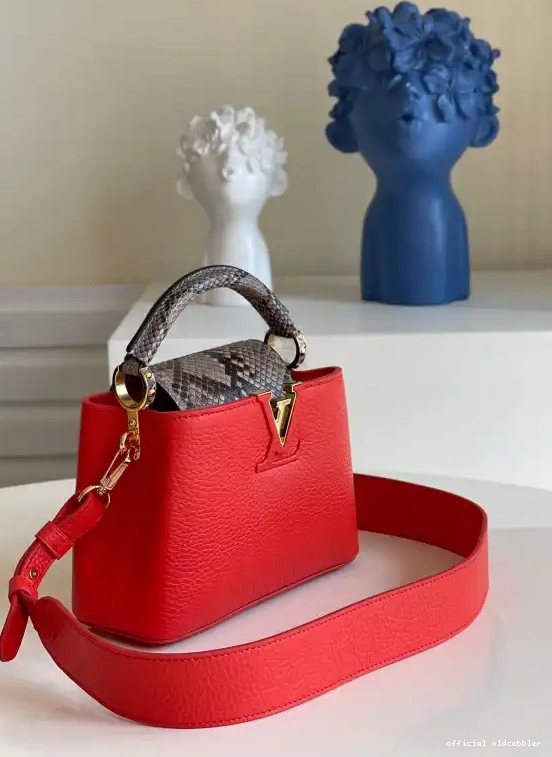 Official oldcobbler LOUIS VUITTON MINI CAPUCINES 0517
